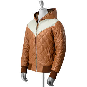 Chaqueta Acolchada Unisex de Invierno con Cuello Alto, Impermeable, Gruesa, Cálida, Cortavientos, con Cremallera, Informal, con Capucha, Talla Grande - Product Image 3