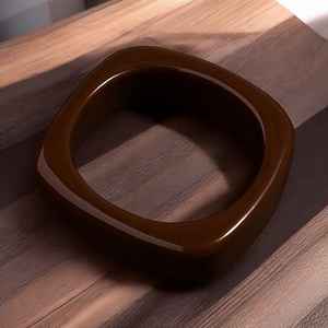 Brazaletes decorativos de resina transparente para mujer con incrustaciones florales naturales y diseño brillante en conjuntos a granel - Product Image 4