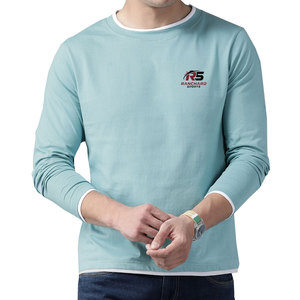 Chemise à manches longues en coton classique pour homme Mode intemporelle Chemise à manches longues tendance pour homme Design tendance - Product Image 1