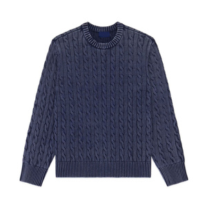 Suéter ajustado a la moda para hombre, diseño de moda para ropa de calle informal, trajes de capas cómodos y elegantes - Product Image 6