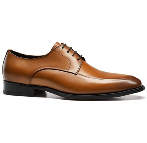 Ensemble de chaussures en cuir marron de qualité supérieure pour hommes, design élégant et semelle durable, chaussures en cuir marron de qualité supérieure pour occasions formelles - Product Image 2