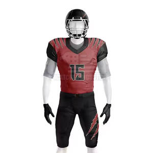 Kit d'équipement de football américain avec pantalon de protection des épaules et maillot à séchage rapide - Product Image 4