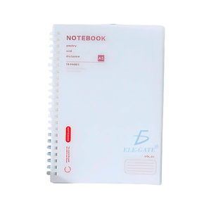 Quaderno A5 con Copertina Rigida, Rilegatura Termica, 100 Fogli Bianchi, Copertina in PP - Product Image 2