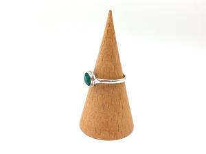 Anillo de piedras preciosas de Esmeralda de estilo bohemio de Plata de Ley 925, joyería de boda hecha a mano para mujer, regalo de tendencia para ella - Product Image 3