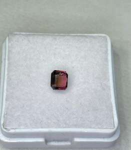 Tourmaline naturelle facettée de 5x4 mm, couleur bio, coupe octogonale. - Product Image 4