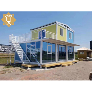 快速建造钢制集装箱房屋模块化预制房屋解决方案，适用于酒店、公寓、办公室和商业项目 - Product Image 4