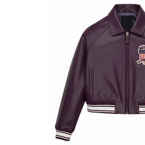 แจ็คเก็ตหนังแท้ Avirex สำหรับผู้หญิง ราคาดีที่สุด แจ็คเก็ตฤดูหนาวคุณภาพพรีเมียม กันลม กันน้ำ มีทุกขนาด - Product Image 3