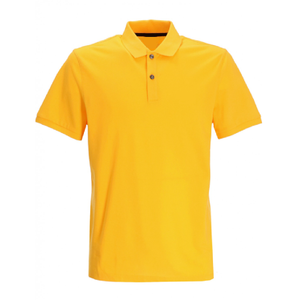 Camiseta de Color liso para hombre, Polo informal 100% de algodón, alta calidad y precio bajo, fabricante de fábrica - Product Image 4