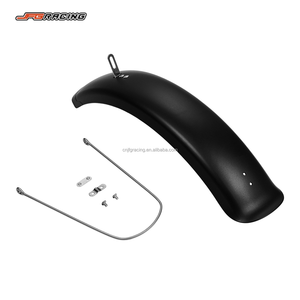 JFGRACING PPプラスチック製オートバイフロントフェンダーマッドガード（M20電動自転車、ファットタイヤダートバイク改造アクセサリー用） - Product Image 1