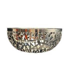 Mesa de comedor de hierro decorativa, tazón de fruta de Metal con recubrimiento en polvo terminado - Product Image 6