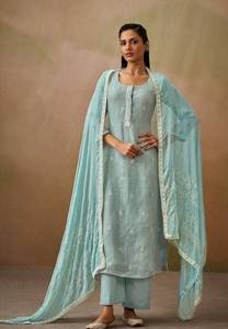 ผ้าลินินเนื้อแข็งปักลายสำหรับงานเลี้ยงฤดูหนาว - Product Image 4