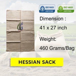41x27 Inch 460g Hessian <b>Jute</b> Bags 60kg Food Grade Coffee Packaging Burlap <b>Sacks</b> Wholesale Manufacturer Goodman Global Bangladesh - Product Image 2