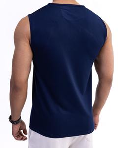 New Design Comfortable New Style Men's Fitness Tank Top Solid Color Workout Tank Top Quick-dry Summer Wear Men Tank Top - Product Image 2