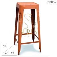 Rustikales Industrie design Leders itz Bar Pub Hocker Barhocker Industrie Barhocker