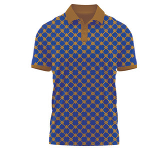 Polos de hombre de poliéster 100% con logotipo personalizado, manga corta de alta calidad, diseño con estampado liso, precios bajos de VN - Product Image 2