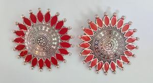 Best Offers Earrings <b>Set</b> with Silver Plated Fashionable Earrings <b>Jewelry</b> for Women Wear by <b>Indian</b> Exporters - Product Image 4