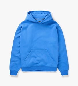 Sweat à capuche écologique en polaire poly/coton à impression numérique personnalisée pour hommes avec poche kangourou sur mesure pour l'hiver - Product Image 2