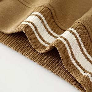 Embroidery Unisex Varsity Windbreaker Jacket with Stand Collar and Front Logo <b>Heated</b> Breathable Winter <b>Coat</b> - Product Image 5