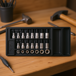 Usag 22-Piece Socket Bits Assortment Diverse <b>Tool</b> for Home Improvement and Repair Projects - Product Image 3