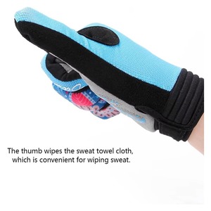 OEM buena alta calidad logotipo personalizado verano fino transpirable Motor ciclismo dedo completo pantalla táctil guantes de montar en bicicleta. - Product Image 5