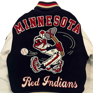 Custom Logo Winter <b>Long</b> Baseball Varsity <b>Jacket</b> with Front Logo Option 100% Cotton Streetwear for <b>Men</b> - Product Image 3