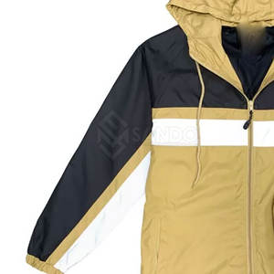 Conjunto de Chaqueta Cortavientos con Capucha para Hombre, Transpirable, para Invierno, Estilo Casual, Calidad Premium, 100% Algodón, Ligero, a Precio Razonable - Product Image 5