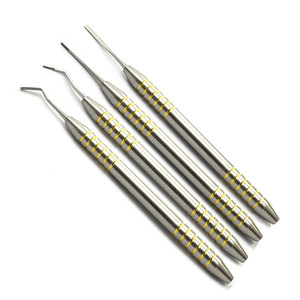 Lot de 4 kits d'extraction atraumatique du ligament parodontal dentaire Peristome Gold PAR FARHAN PRODUCTS & Co - Product Image 1