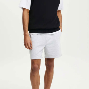 100% Cotton Fitness Running <b>Sports</b> Sweat <b>Shorts</b> <b>for</b> <b>Men</b> Custom Logo Casual Solid Pattern Digital Printing Made in Pakistan - Product Image 3