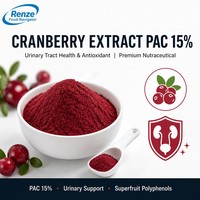 Cranberry-extract PAC 15% poeder dieprood fijn poeder proanthocyanidinen supplement ingrediënt