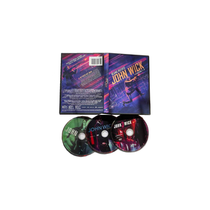 John Wick 1-3 3D para Colección de Películas en DVD, Suministro de Fábrica, Nuevos Lanzamientos, Series de TV Completas, Películas para Uso Doméstico DDP - Product Image 3