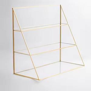 Meilleures ventes Nouveauté Armoire de rangement en verre transparent avec cadre noir Design unique Vitrine d'exposition artisanale - Product Image 2