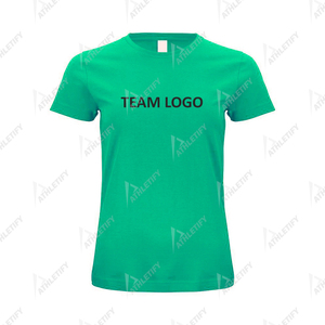 เสื้อฟุตบอลสีพื้นสำหรับผู้หญิง พร้อมโลโก้ทีมและหมายเลข ดีไซน์ทันสมัยและสวมใส่สบายสำหรับนักฟุตบอลและทีม - Product Image 3