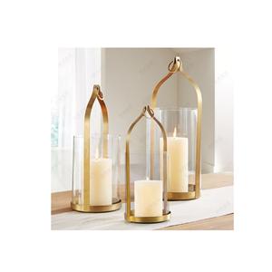 Bougeoir en fil de métal forgé avec 3 bras pour la maison décorer bougeoir en métal de taille personnalisée pour hôtel - Product Image 2