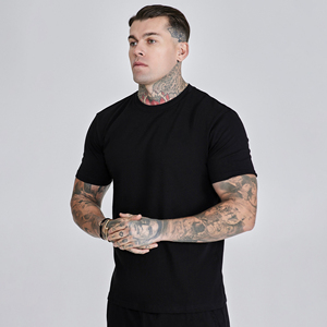 Conjunto de Camiseta Negra de Cuello Redondo y Pantalones Cortos Cargo para Hombre, Marca Index Apparel, Tejido de Algodón Transpirable, Estilo Casual de Verano, 2 Piezas - Product Image 4