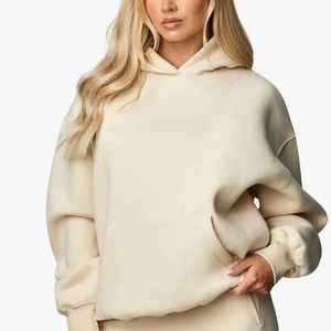 Survêtement personnalisé en gros, coupe classique, polaire uni, pour femme, idéal pour la gym, hiver, haute qualité, léger - Product Image 1
