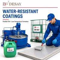 GW-907 APEO Free VAE Emulsion, liant polymère aqueux pour revêtements imperméables et modification du ciment