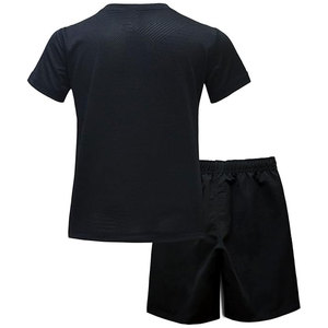 Conjunto de Rashguard de Manga Corta Transpirable Unisex para MMA, Camiseta Sublimada al por Mayor, Combinación de Pantalones Cortos, Spandex/Poliéster, Anti-UV, Ecológico - Product Image 2