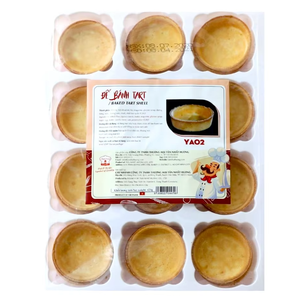 Expédition rapide, excellente qualité, tarte OEM/ODM, qualité HALAL, pâtisserie, tarte aux œufs surgelée, coque de tarte, YA02, 420G, dessert, prix de gros - Product Image 1