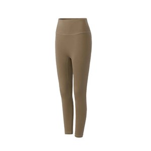 Leggings de Yoga tricotés taille haute pour femmes respirant séchage rapide pleine longueur taille élastique sans trace Fitness course serré - Product Image 5