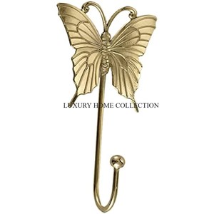 Multi-hook Wall-mounted Metal Hangers for Organizing Keys <b>Towels</b> Hats and More in Kitchens Bathrooms and Bedrooms - Product Image 2