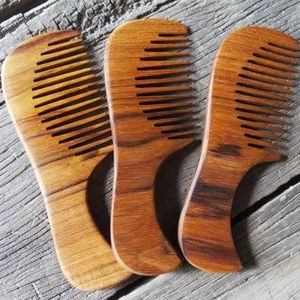 หวีไม้สำหรับใช้ในร้านเสริมสวยทำด้วยมือทำจากไม้หวีสำหรับใช้ในเชิงพาณิชย์ - Product Image 1