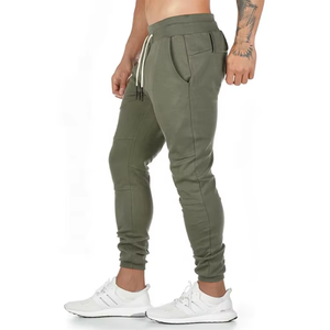 Pantalon De Jogging Taille Américaine Logo Personnalisé 95% Polyester Survêtement Fitness Running Jogging De Sport Slim Fit Pantalon De Survêtement Joggers Hommes - Product Image 6