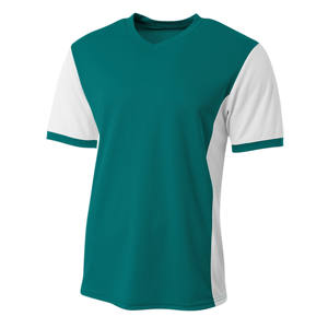 Maillots de football personnalisés de qualité supérieure, respirants, 100% polyester, couleur personnalisée, uniforme d'équipe, maillot de football - Product Image 4