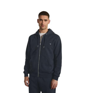 Sudadera con capucha holgada informal para hombre con nuevo diseño clásico, jersey con logotipo personalizado, ropa de estilo callejero en color negro - Product Image 1