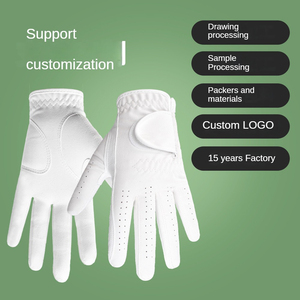 ถุงมือกอล์ฟหนังแท้สำหรับเด็กใช้ได้ทั้งชายและหญิงถุงมือกีฬาหนังแท้นุ่มระบายอากาศได้โลโก้ออกแบบได้ตามที่ต้องการ - Product Image 4