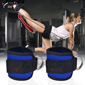 Correa de levantamiento de pesas personalizada, correas de tobillo, soporte de levantamiento de pesas, equipo de Fitness, correas de tobillo - Product Image 5