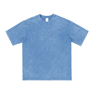 เสื้อยืดผู้ชายสีดำโอเวอร์ไซส์ลายกราฟิกซักกรดสีวินเทจออกแบบได้ตามต้องการสำหรับ2025 - Product Image 4