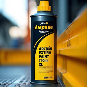 Peinture de marquage au sol Ampere Traffic Extra XL 750ml Jaune en spray - Product Image 2