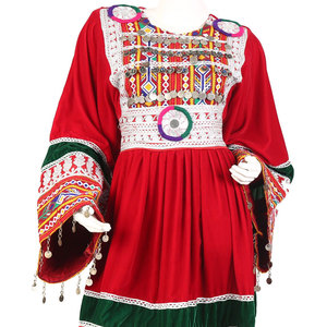 Jolie robe africaine ethnique vintage Banjara/Pakistan Kutchi pour femmes - Product Image 4