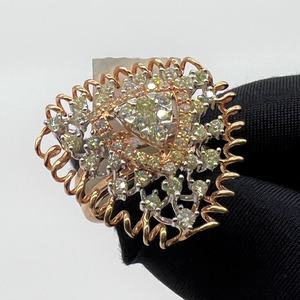 แหวนเพชรธรรมชาติที่สวยงามในดีไซน์เครื่องประดับทองแท้14K และ18K - Product Image 5